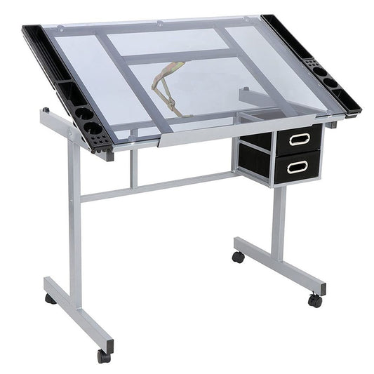 Mesa Para Desenho em Vidro Sinoart Glass