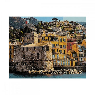 conjunto pintura numerada arte terapia 40x50cm itália