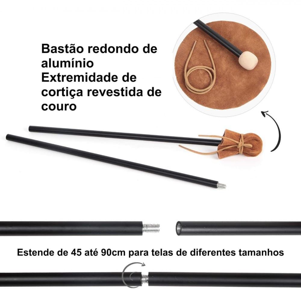 Tento Para Apoio na Pintura Artística Sinoart Com Extensor