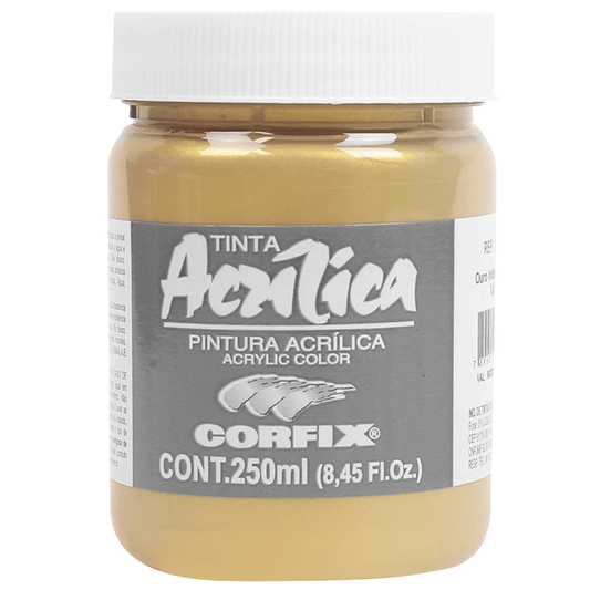 Tinta Acrílica Corfix 250ml Iridescente