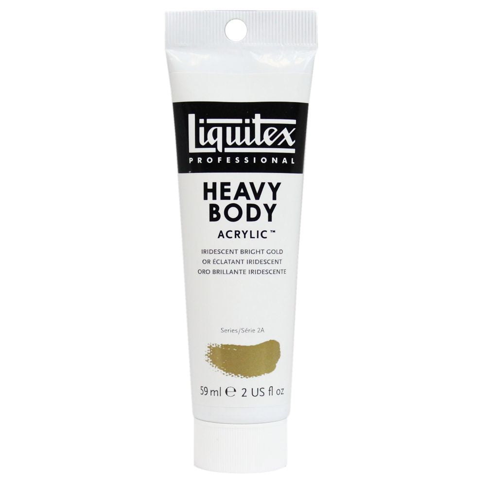 Tinta Acrílica Liquitex Heavy Body 234 Iridescent Bright Gold 59ml