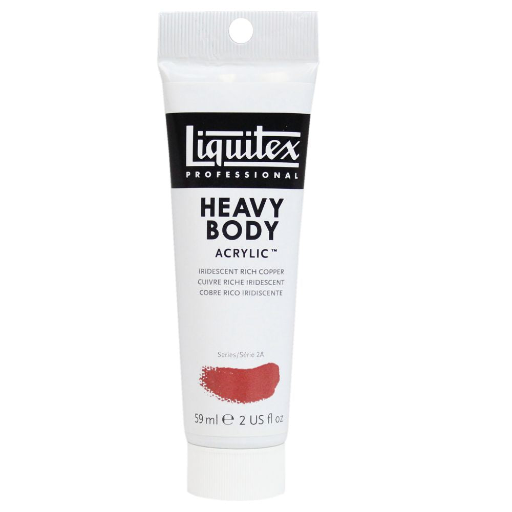 Tinta Acrílica Liquitex Heavy Body 230 Iridescent Rich Copper 59ml