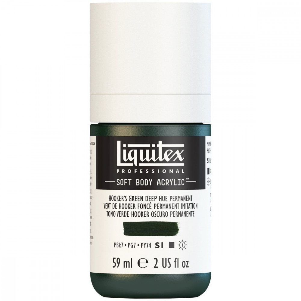 Tinta Acrílica Liquitex Soft Body 59ml S1 225 Green Deep Hue