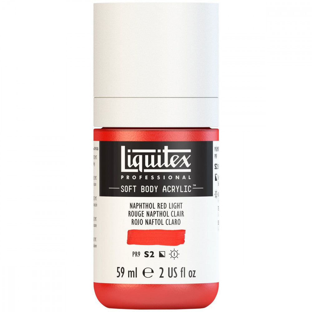 Tinta Acrílica Liquitex Soft Body 59ml S2 294 Naphthol Red Light
