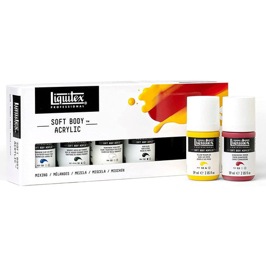 Tinta Acrílica Liquitex Soft Body 59ml 06 Cores