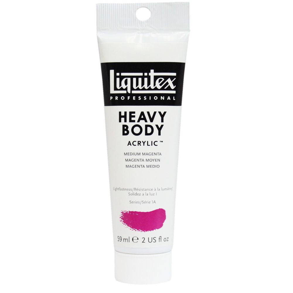 Tinta Acrílica Liquitex Heavy Body 500 Medium Magenta 59ml