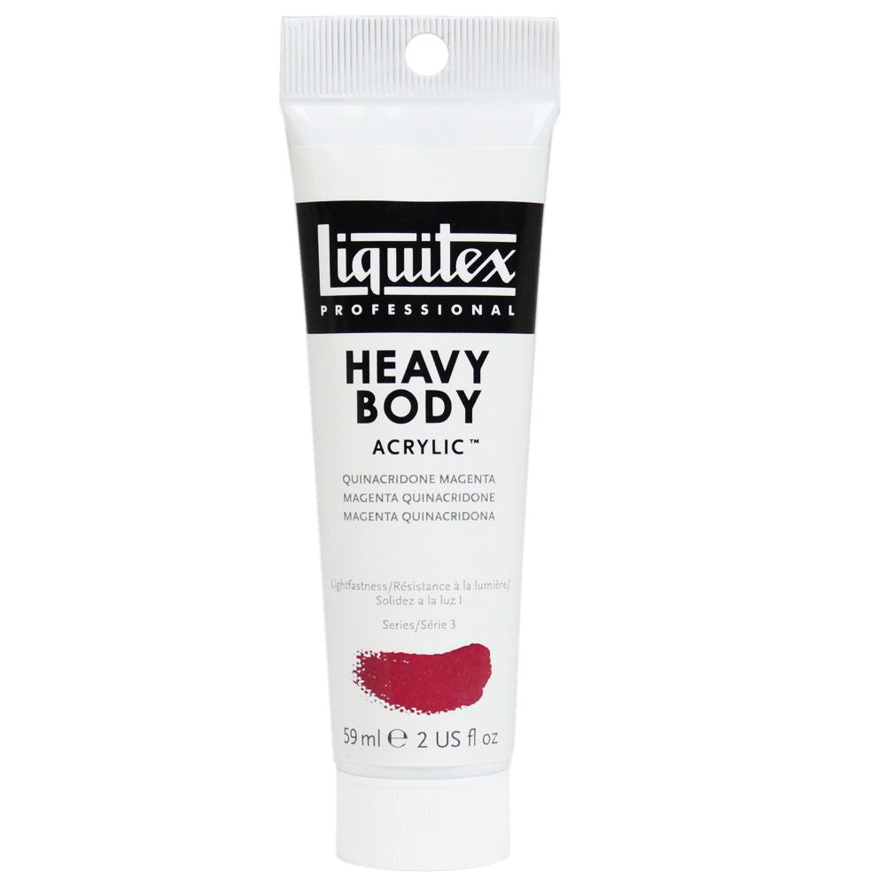 Tinta Acrílica Liquitex Heavy Body 114 Quinacridone Magenta 59ml