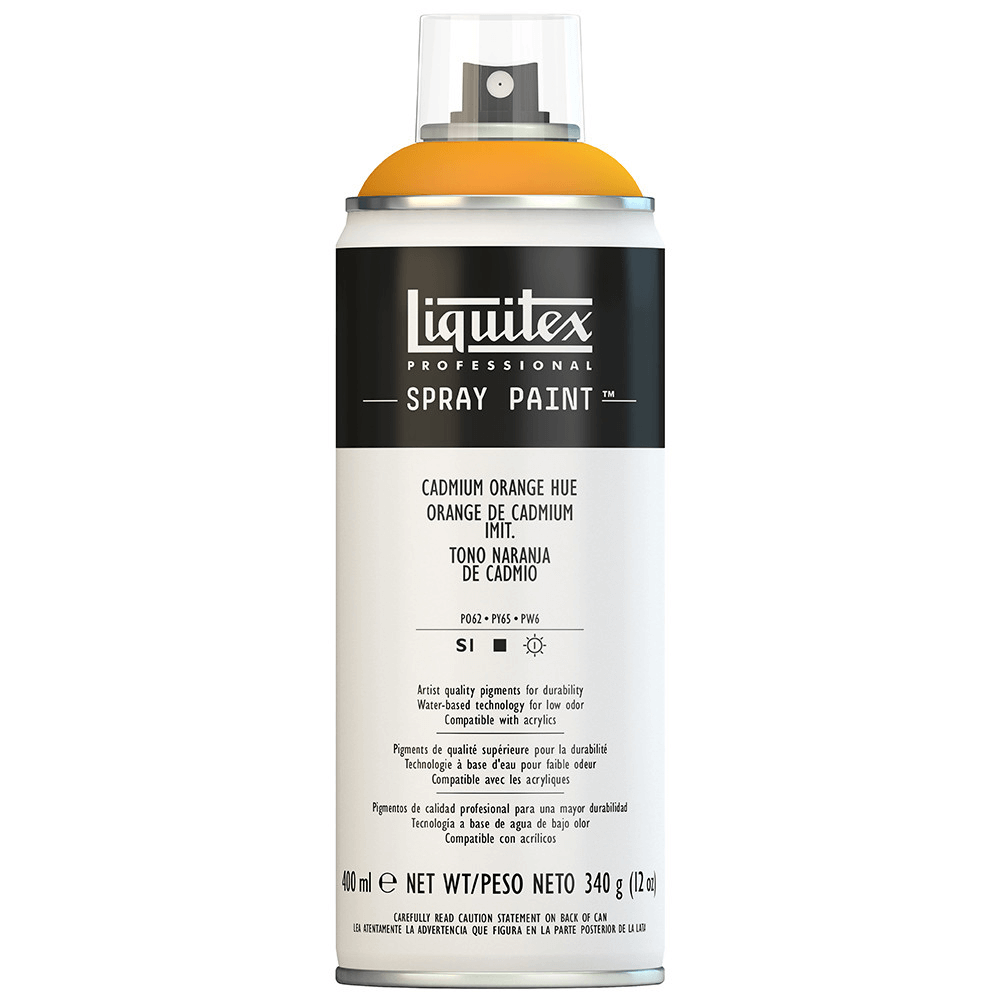 Tinta Acrílica Spray Liquitex 400ml 0720 Cadmiun Orange Hue