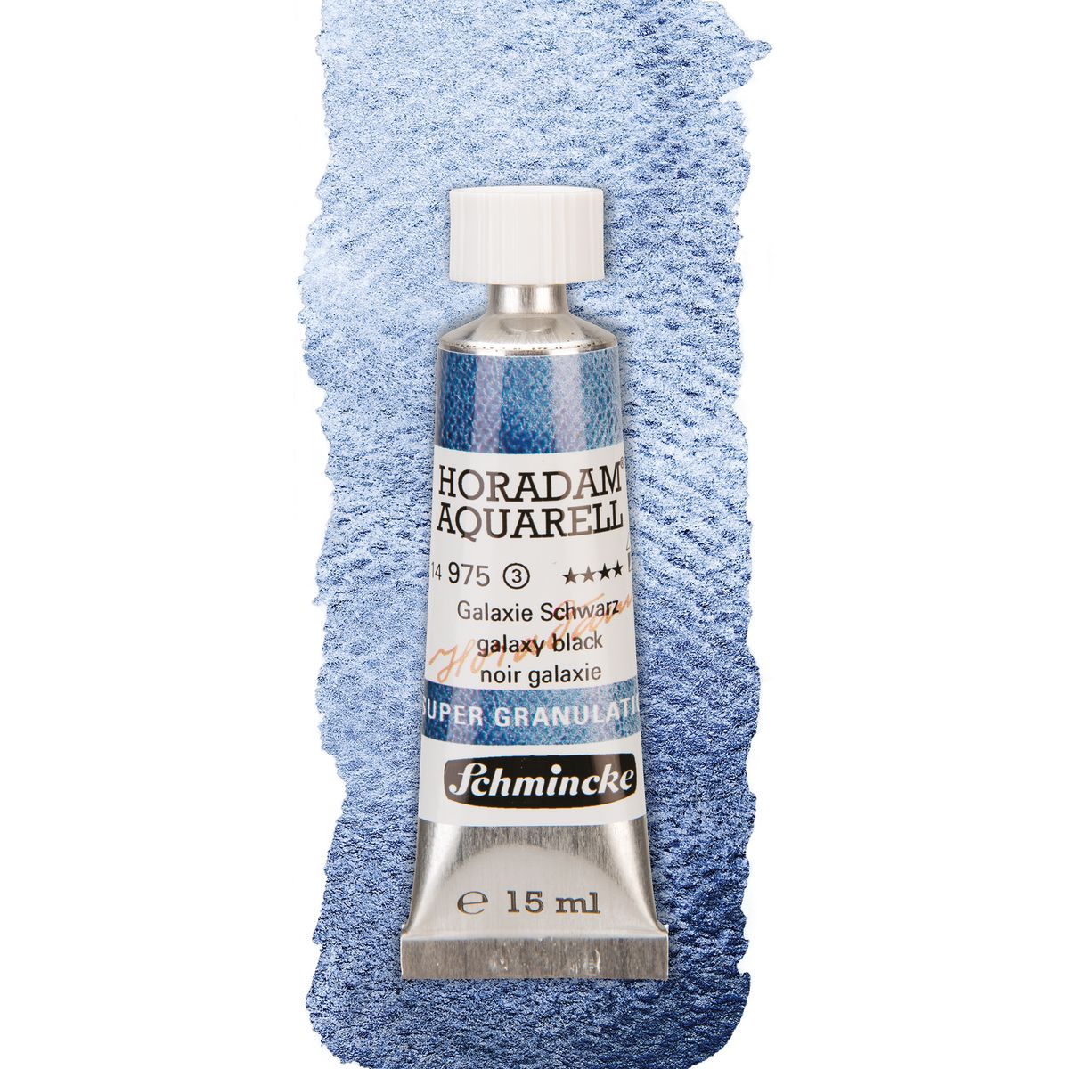 Aquarela Profissional Schmincke Horadam 15ml S3 975 Galaxy Black