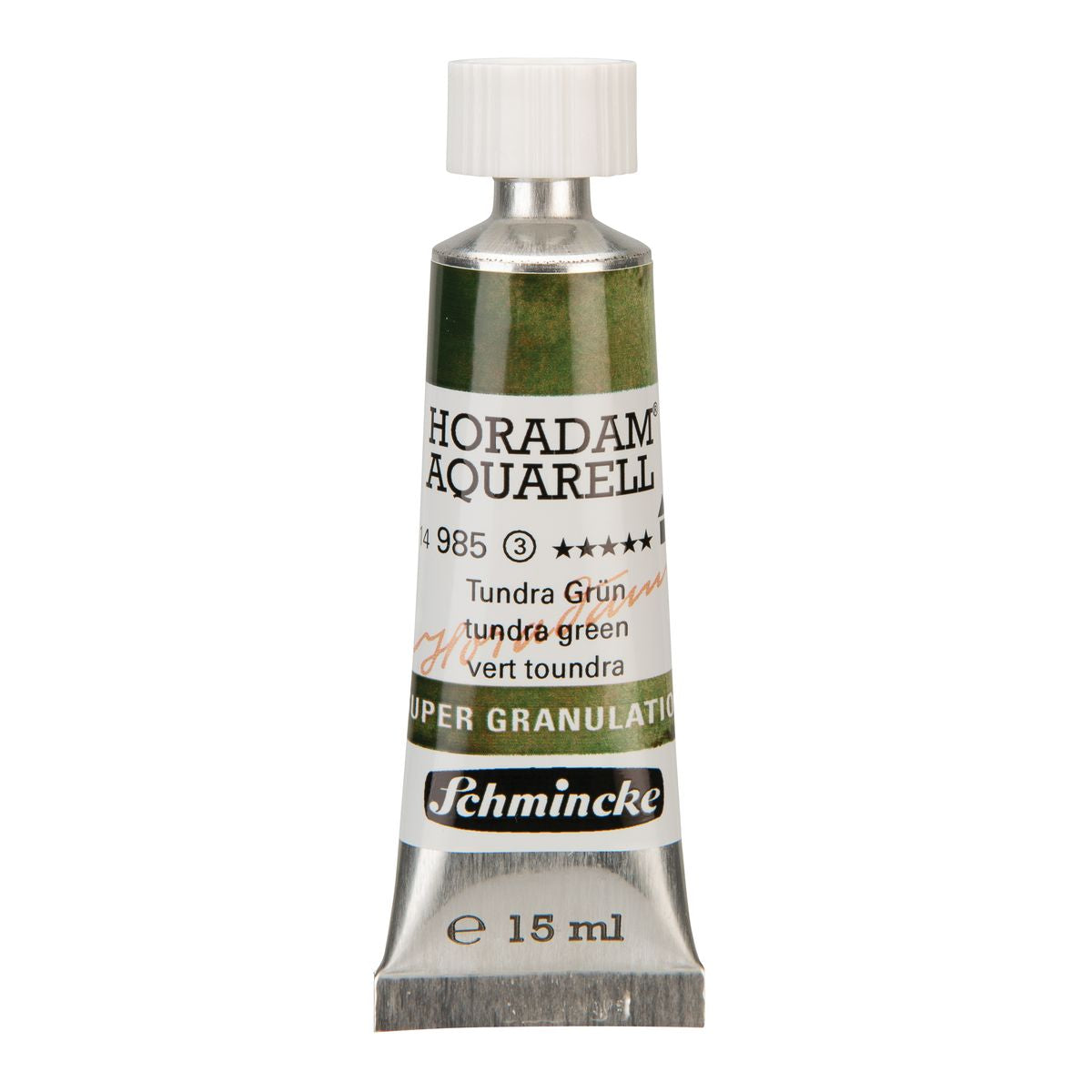 Aquarela Profissional Schmincke Horadam 15ml S3 985 Tundra Green