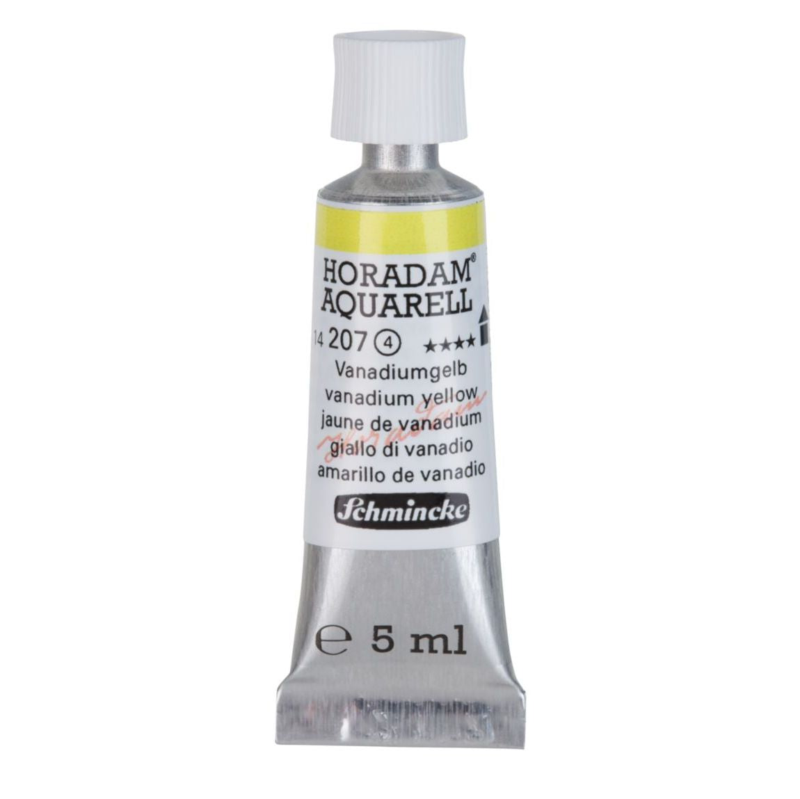 Aquarela Profissional Schmincke Horadam 5ml S4 207 Vanadium Yellow