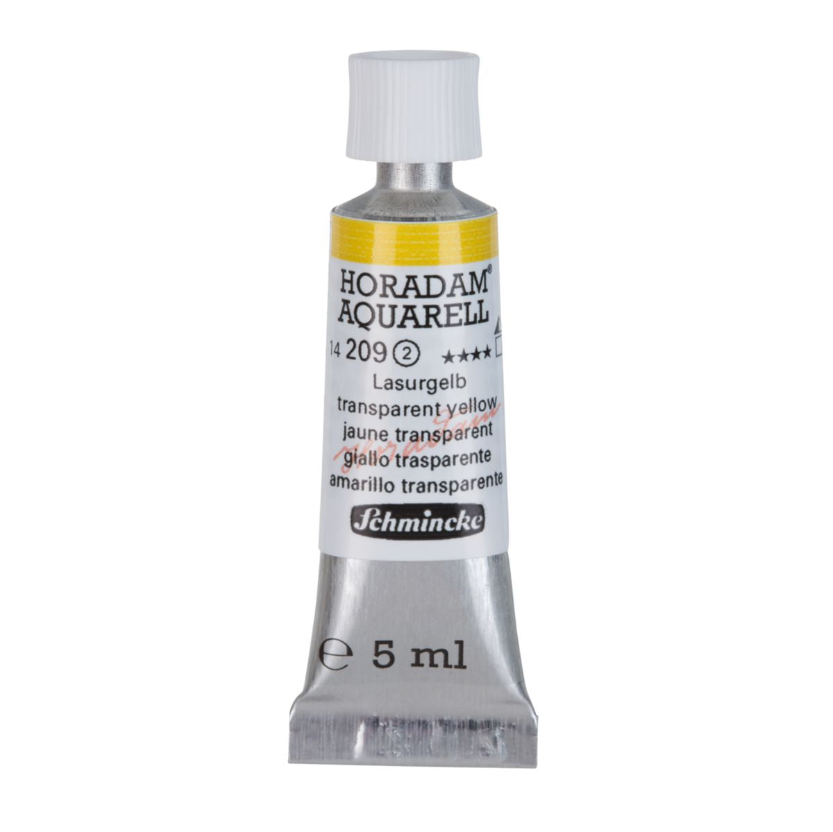 Aquarela Profissional Schmincke Horadam 5ml S2 209 Transparent Yellow