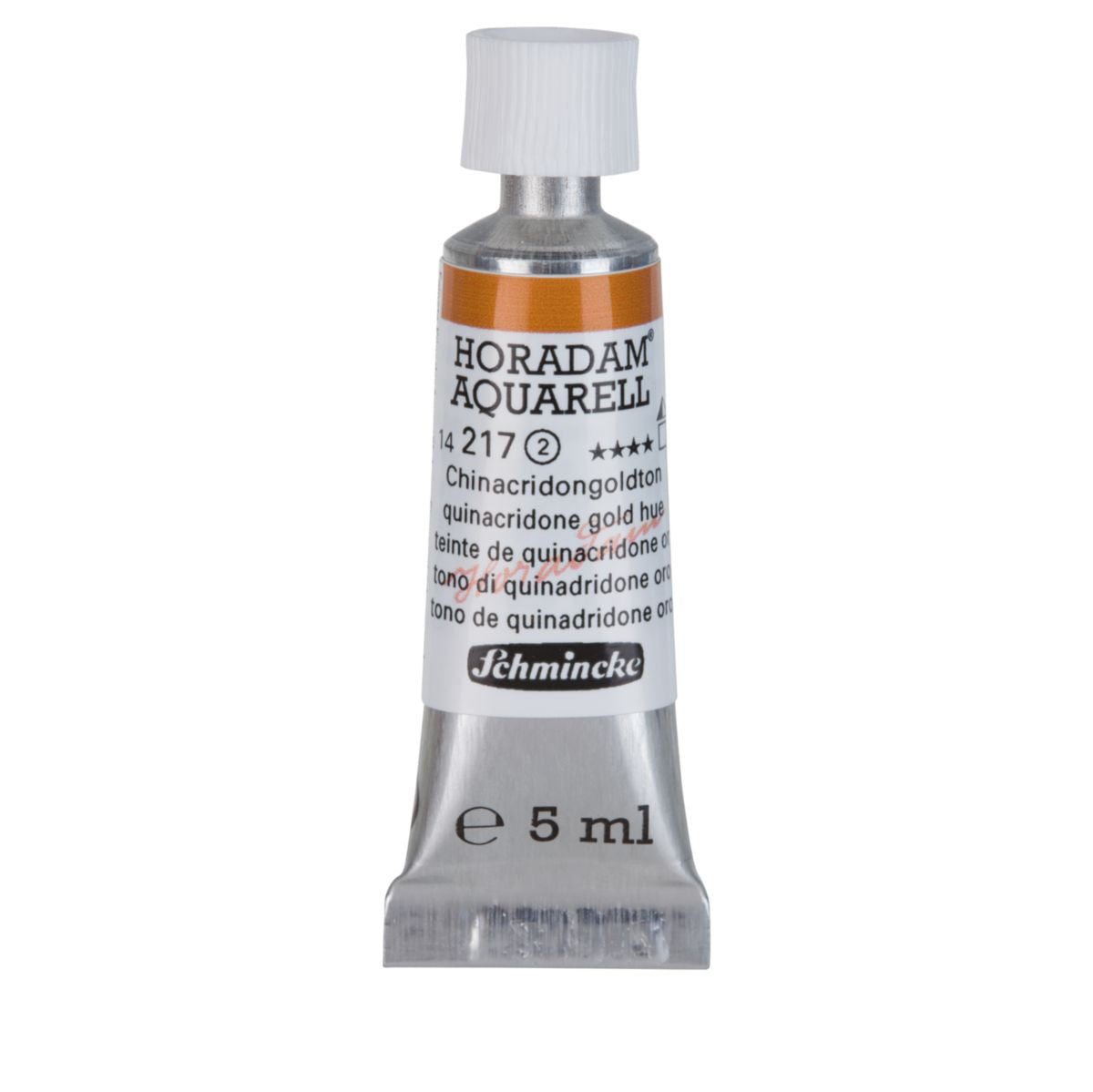 Aquarela Profissional Schmincke Horadam 5ml S2 217 Quinacridone Gold Hue
