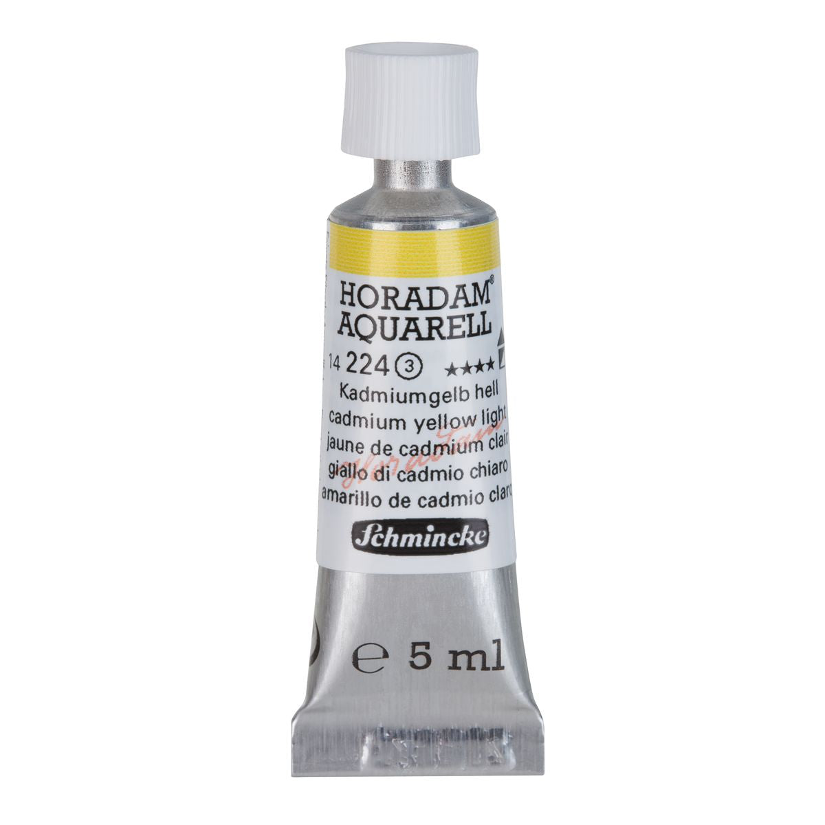 Aquarela Profissional Schmincke Horadam 5ml S3 224 Cadmium Yellow Light