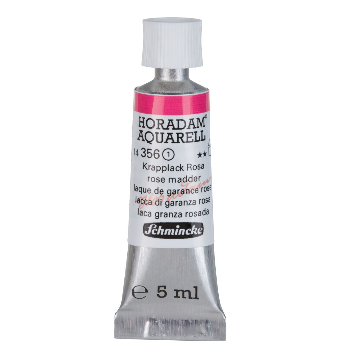 Aquarela Profissional Schmincke Horadam 5ml S1 356 Rose Madder
