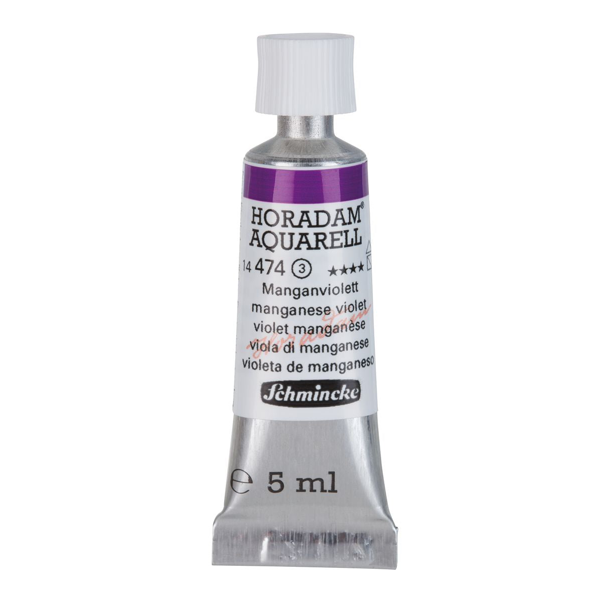 Aquarela Profissional Schmincke Horadam 5ml S3 474 Manganese Violet
