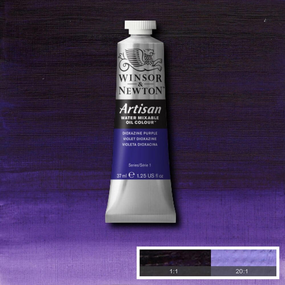 Tinta Óleo Solúvel em Água Winsor & Newton Artisan 37ml S1 229 Dioxazine Purple