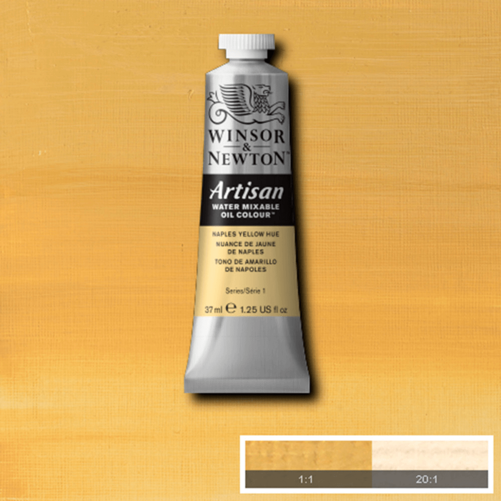 Tinta Óleo Solúvel em Água Winsor & Newton Artisan 37ml S1 422 Naples Yellow Hue