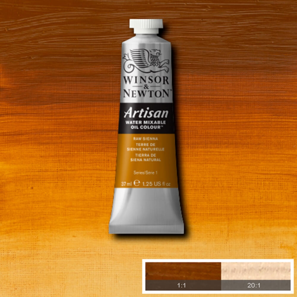Tinta Óleo Solúvel em Água Winsor & Newton Artisan 37ml S1 552 Raw Sienna
