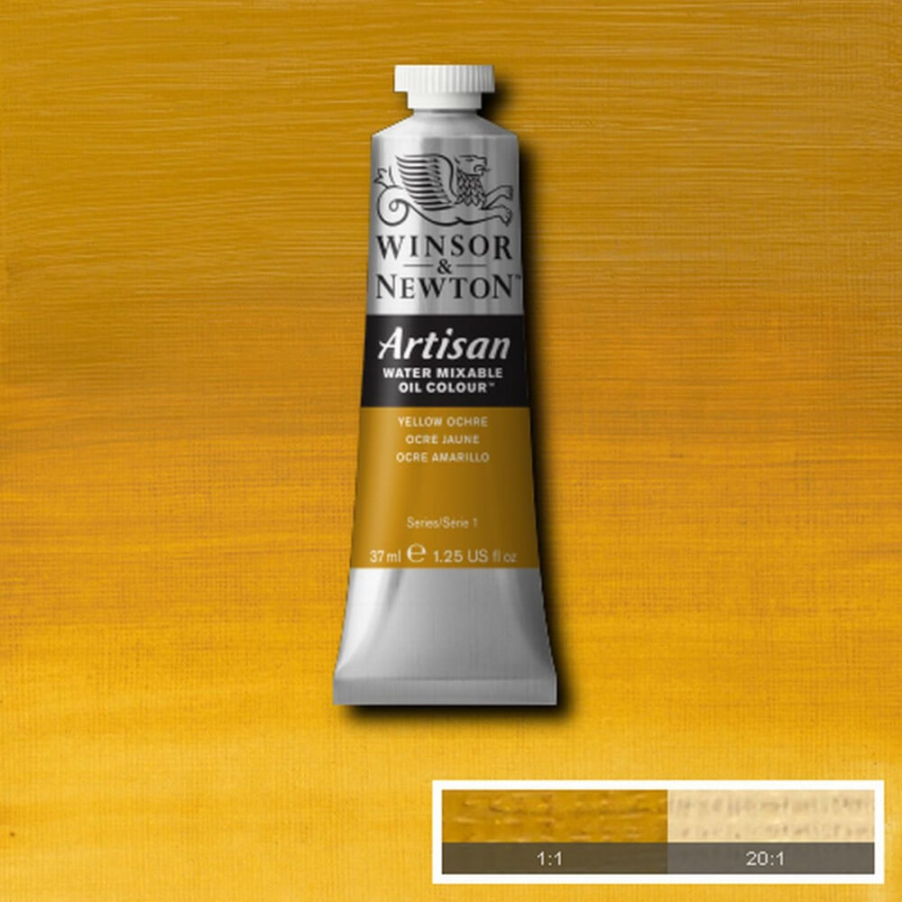 Tinta Óleo Solúvel em Água Winsor & Newton Artisan 37ml S1 744 Yellow Ochre