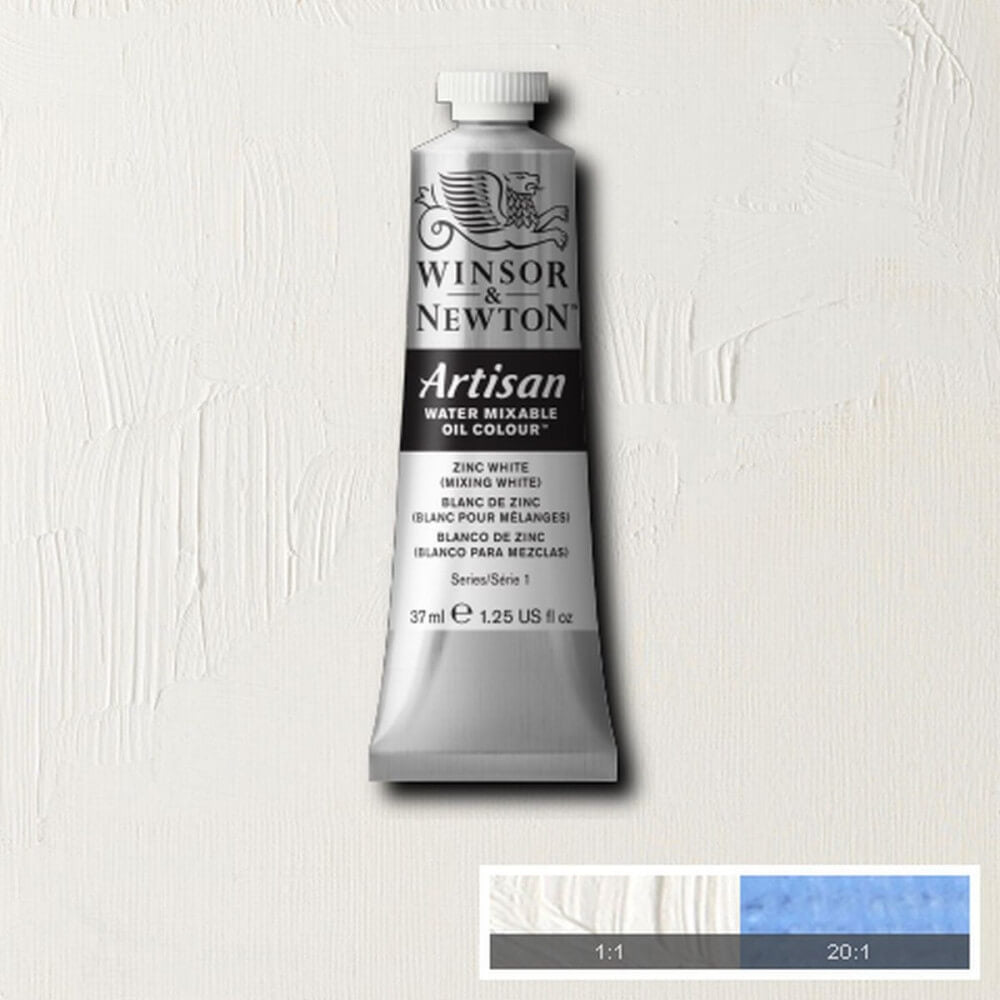 Tinta Óleo Solúvel em Água Winsor & Newton Artisan 37ml S1 748 Zinc White