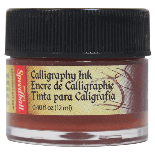 Tinta Para Caligrafia 12ml Speedball 3104 Terra Siena