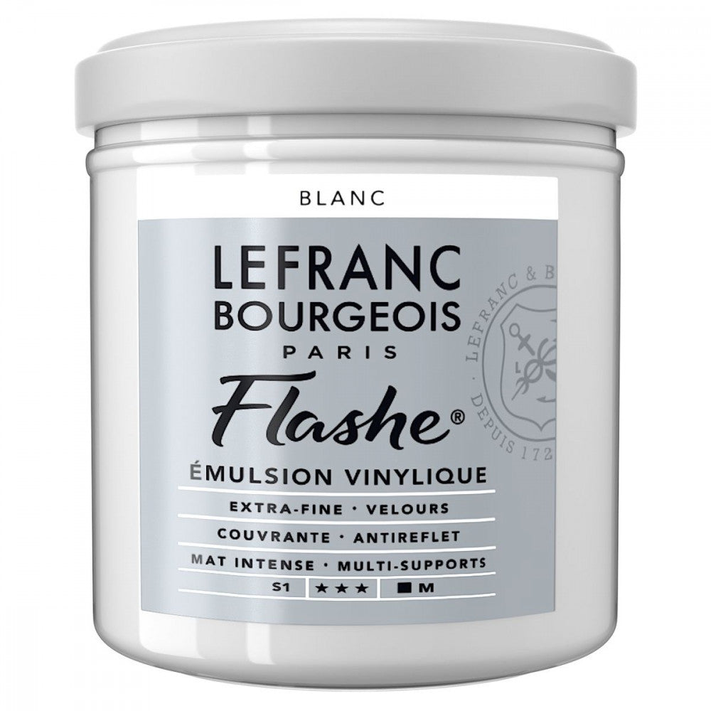 Tinta Acrílica Flashe Lefranc & Bourgeois 125ml S1 022 White
