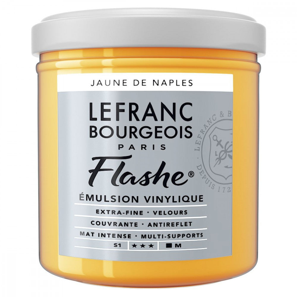 Tinta Acrílica Flashe Lefranc & Bourgeois 125ml S1 191 Naples Yellow Hue