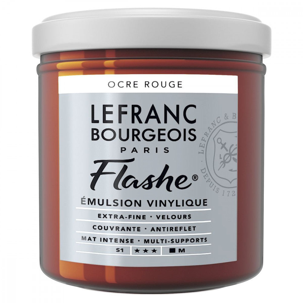 Tinta Acrílica Flashe Lefranc & Bourgeois 125ml S1 306 Red Ochre