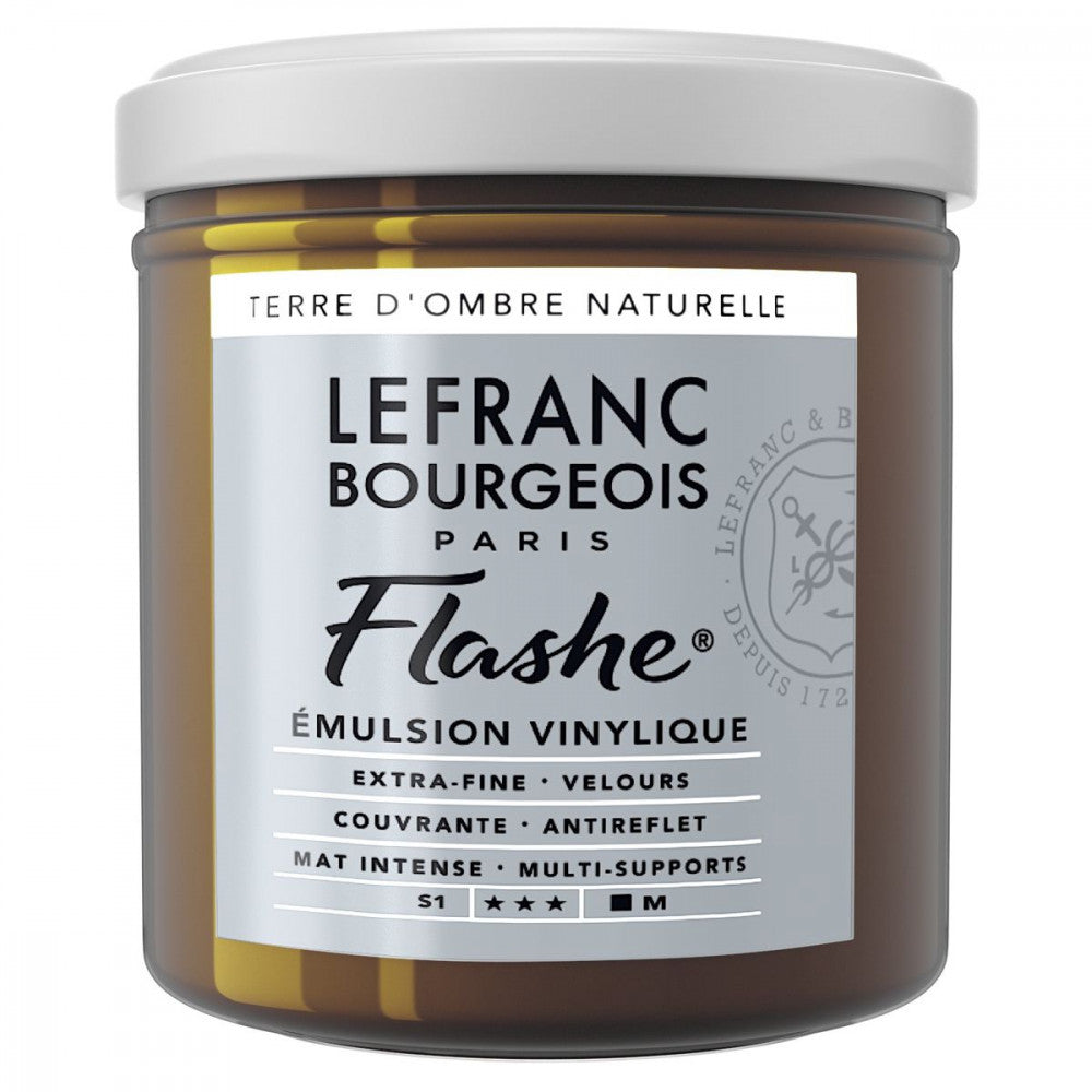 Tinta Acrílica Flashe Lefranc & Bourgeois 125ml S1 478 Raw Umber