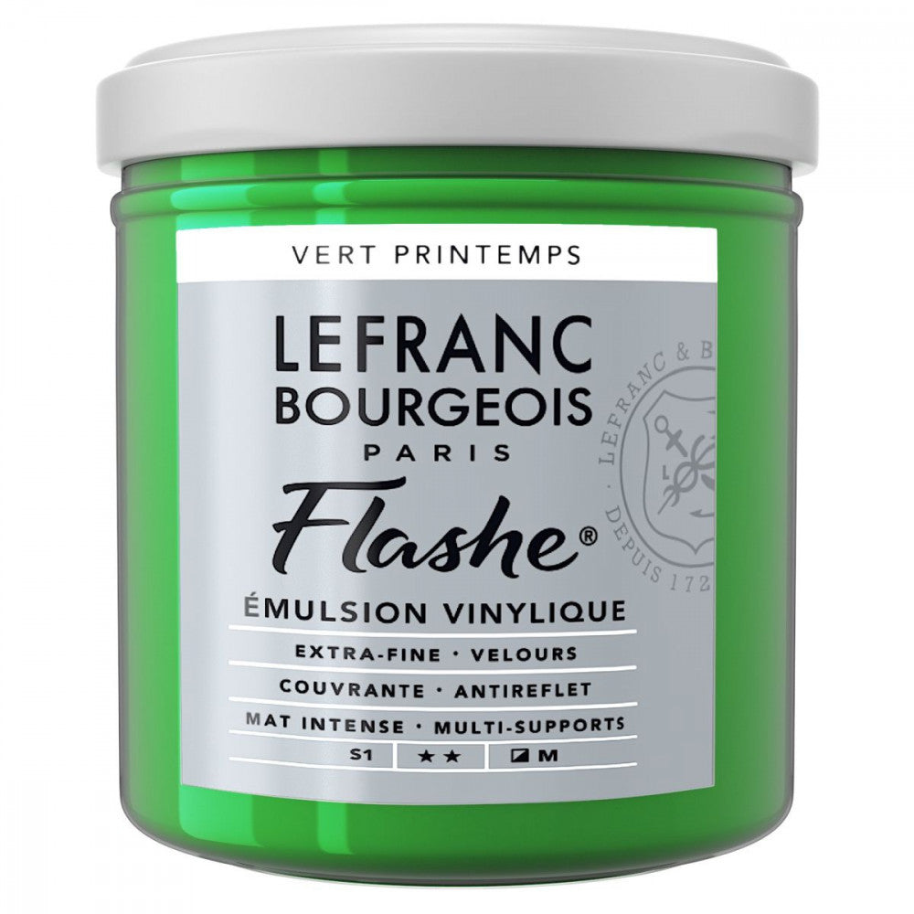 Tinta Acrílica Flashe Lefranc & Bourgeois 125ml S1 544 Spring Green