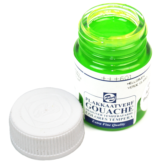 Tinta Guache Para Caligrafia Talens 16ml 601 Light Green