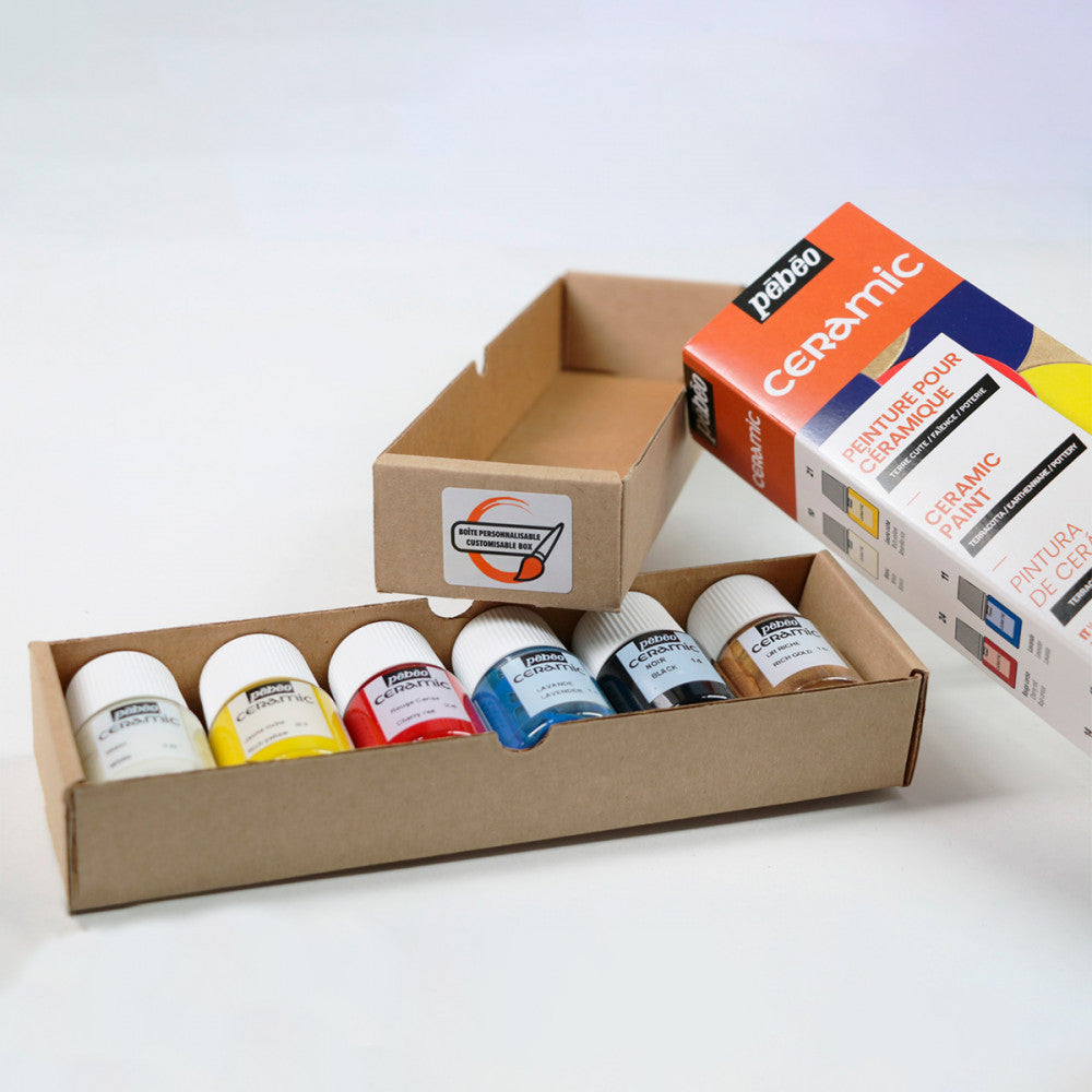 Tinta Initia Ceramic Pebeo 6 Unidades