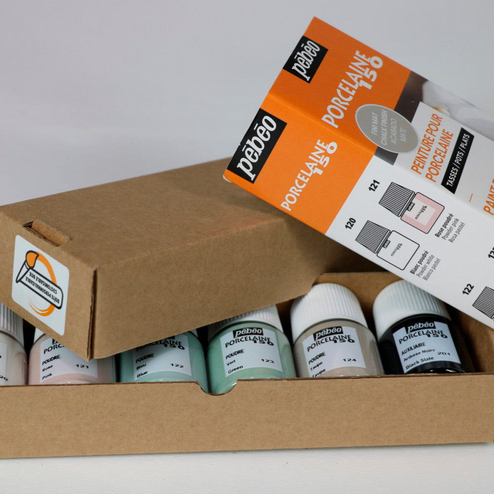 Tinta Initia Porcelaine Chalk Pebeo 6 Unidades