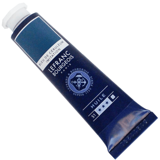 Tinta Óleo Fine Lefranc & Bourgeois 40ml 027 Cerulean Blue Hue