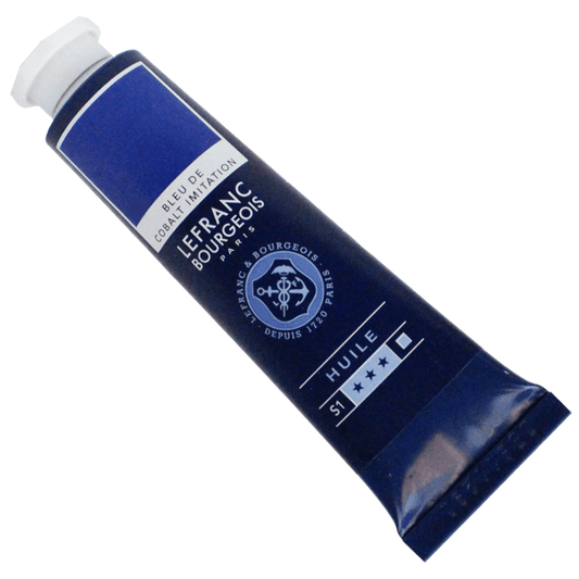 Tinta Óleo Fine Lefranc & Bourgeois 40ml 064 Cobalt Blue Hue