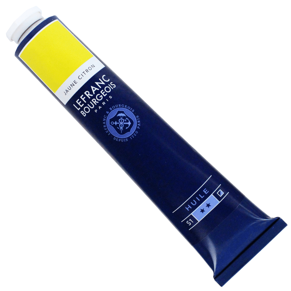 Tinta Óleo Fine Lefranc & Bourgeois 150ml 169 Lemon Yellow