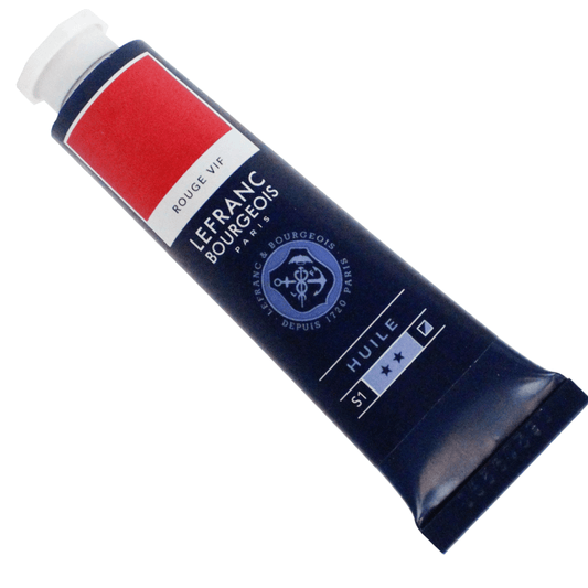 Tinta Óleo Fine Lefranc & Bourgeois 40ml 396 Bright Red