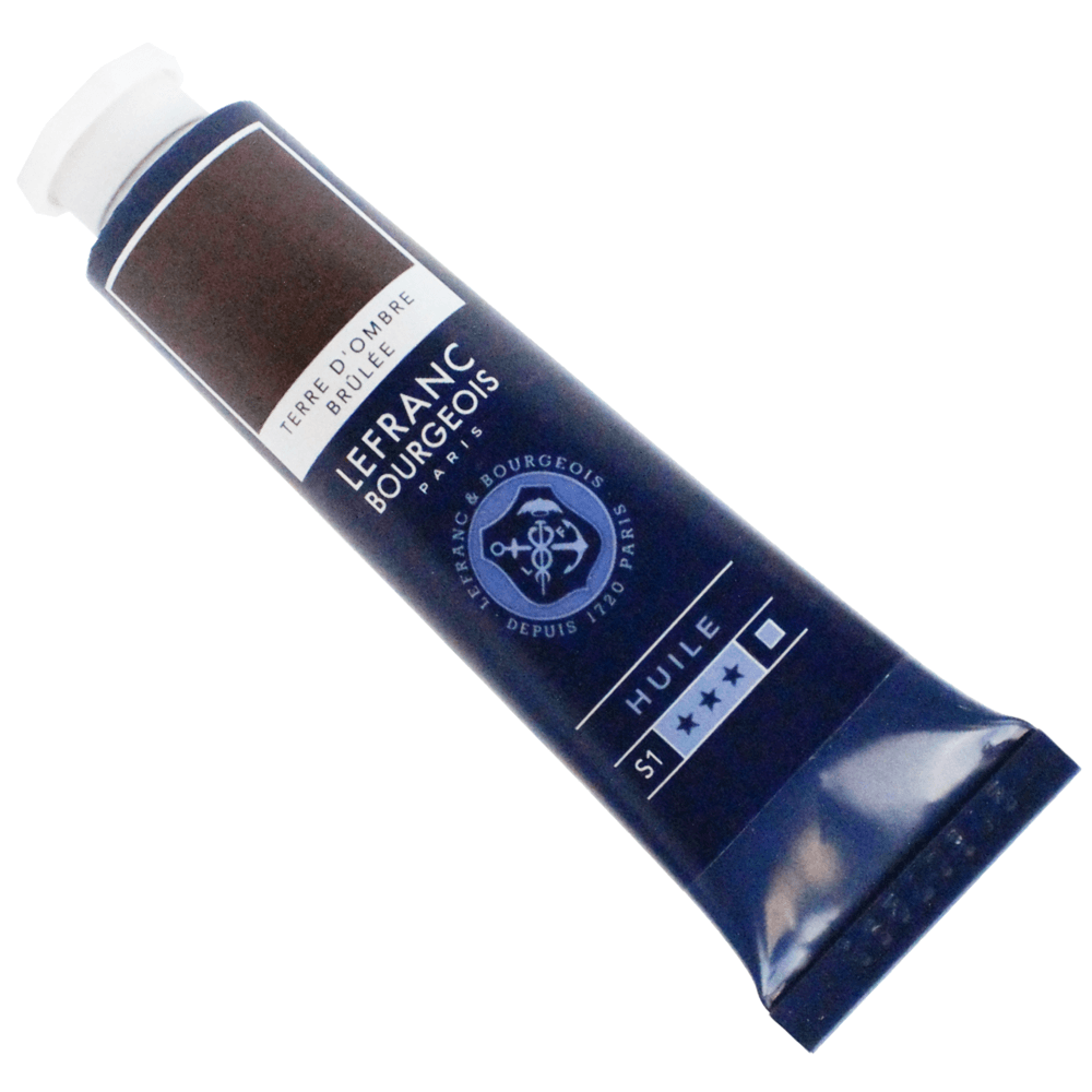 Tinta Óleo Fine Lefranc & Bourgeois 40ml 477 Burnt Umber