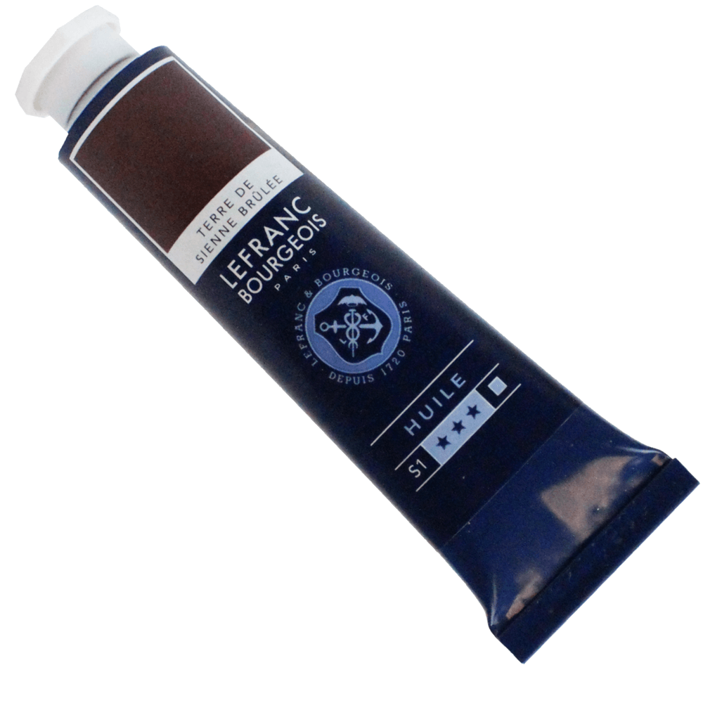 Tinta Óleo Fine Lefranc & Bourgeois 40ml 481 Burnt Sienna