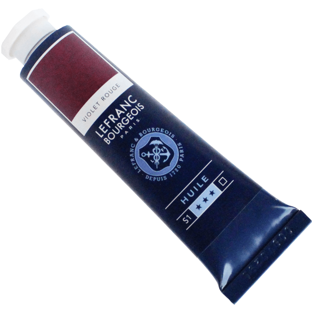Tinta Óleo Fine Lefranc & Bourgeois 40ml 618 Red Violet