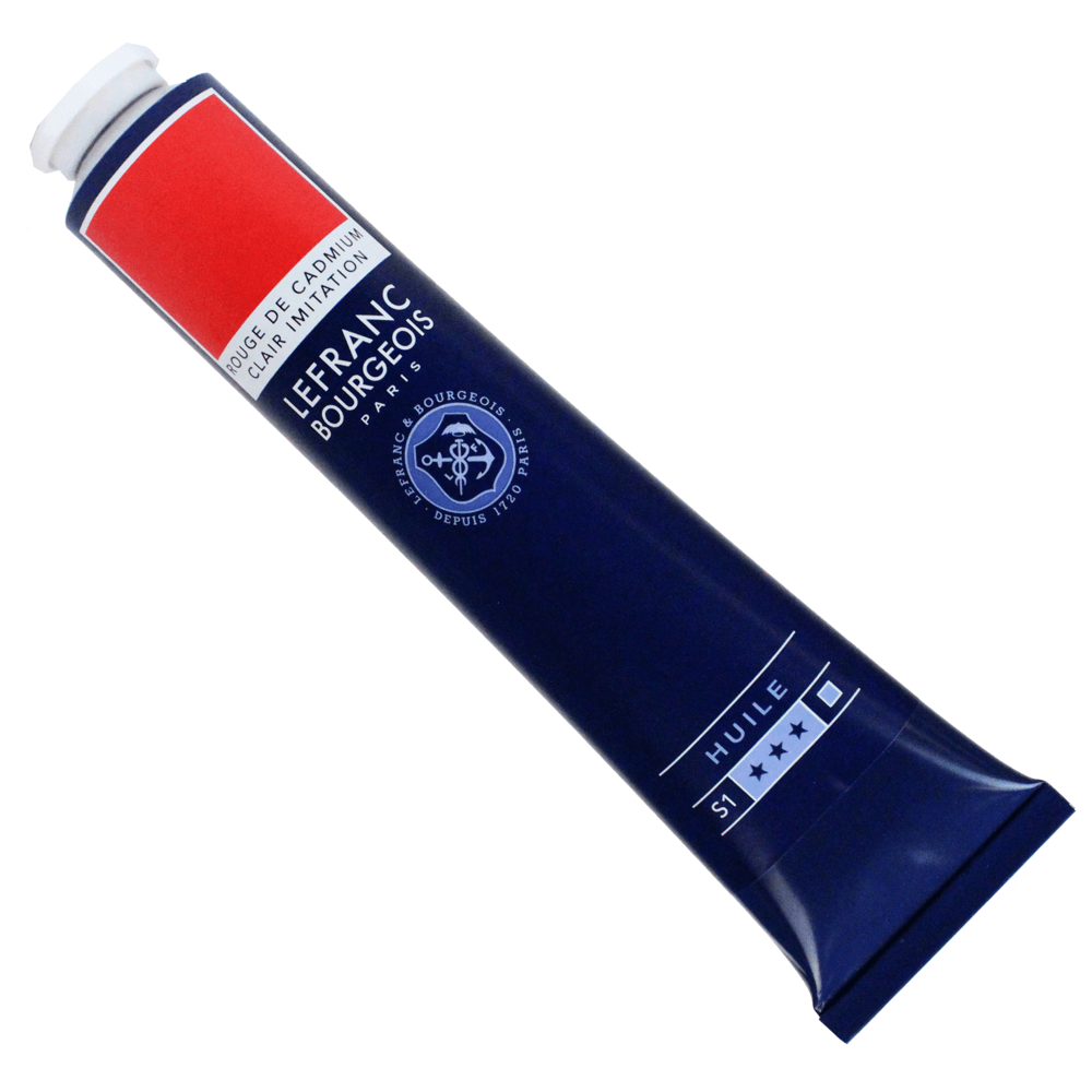 Tinta Óleo Fine Lefranc & Bourgeois 150ml 799 Cadmium Red Light Hue