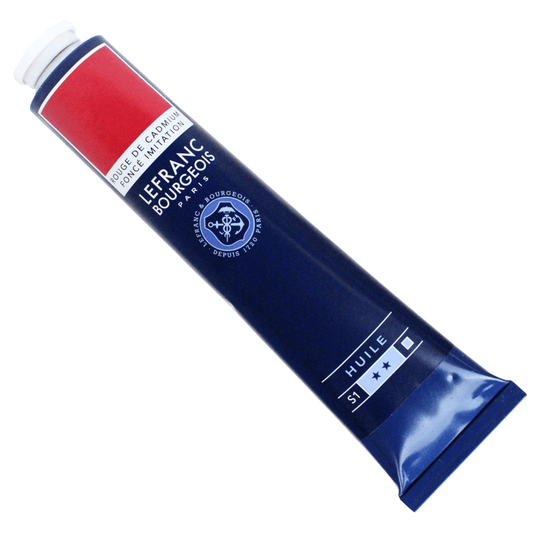Tinta Óleo Fine Lefranc & Bourgeois 150ml 882 Cadmium Red Deep Hue