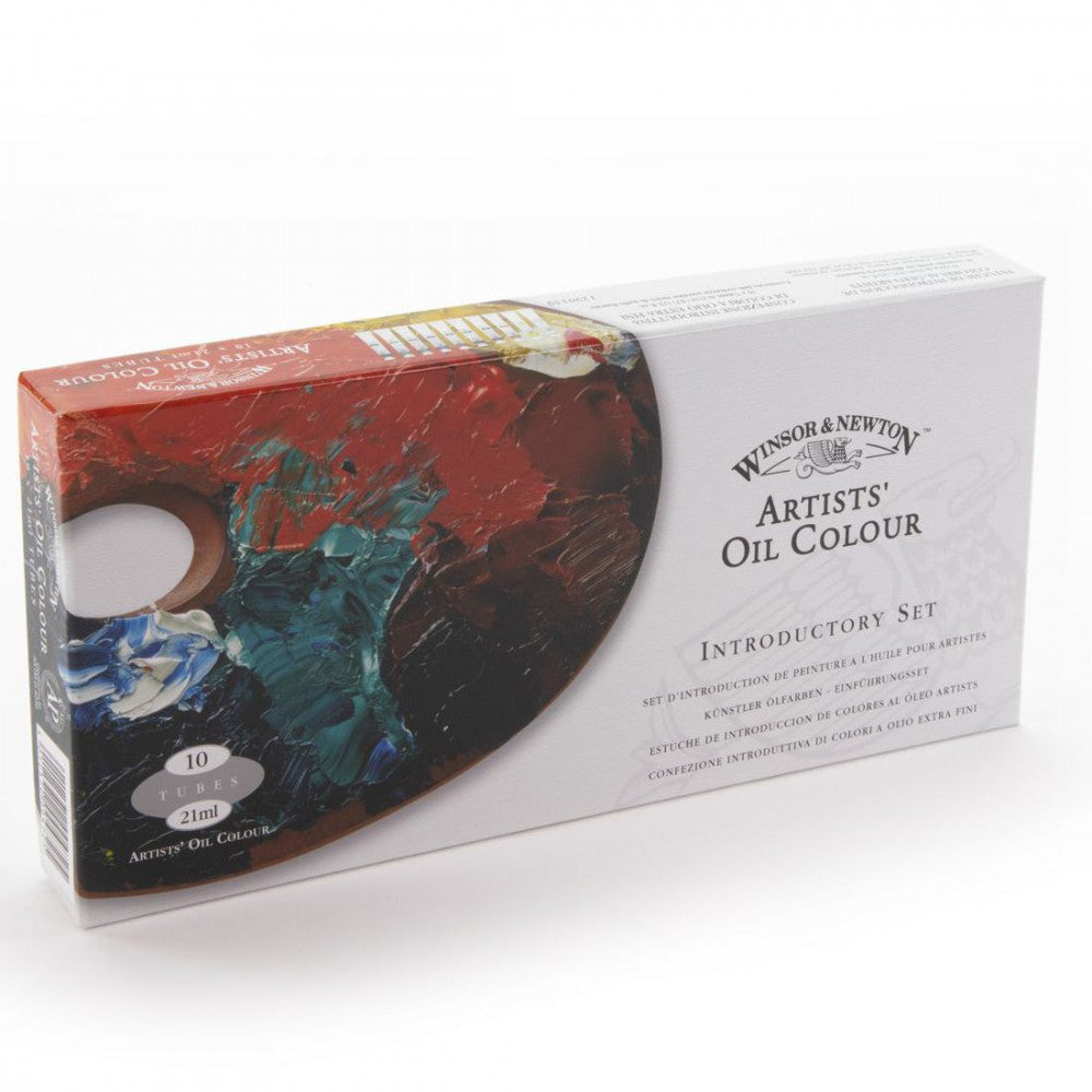 Estojo Tinta Óleo Profissional Winsor & Newton 10 Cores