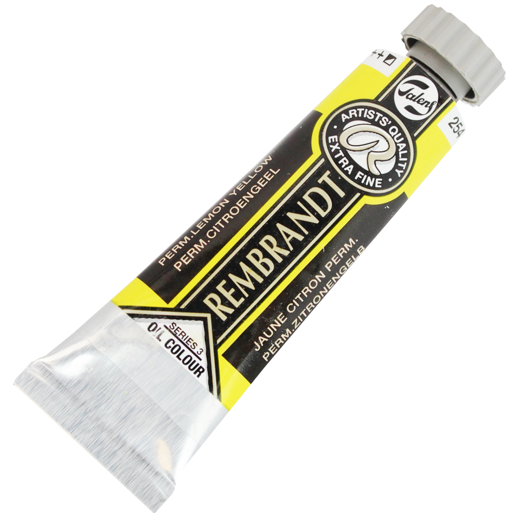 Tinta Óleo Rembrandt 15ml 254 Perm. Lemon Yellow - Série 3
