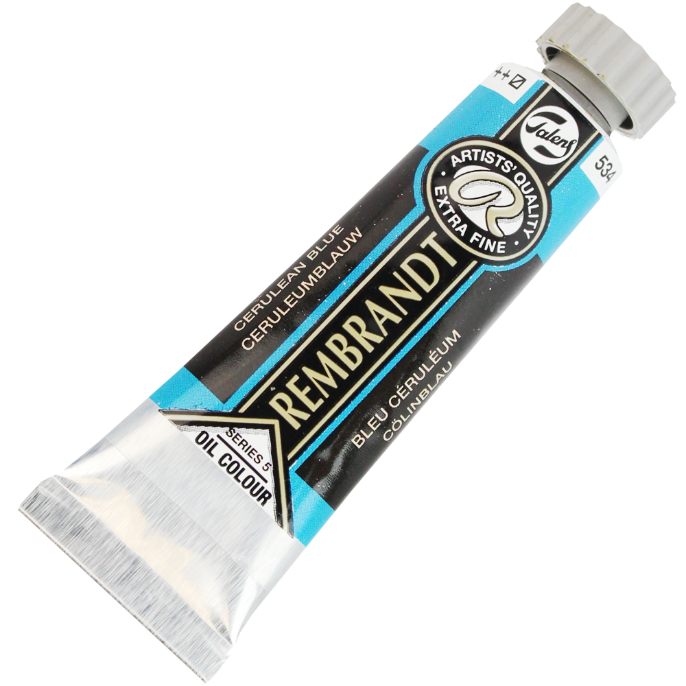 Tinta Óleo Rembrandt 15ml 534 Cerulean Blue - Série 5