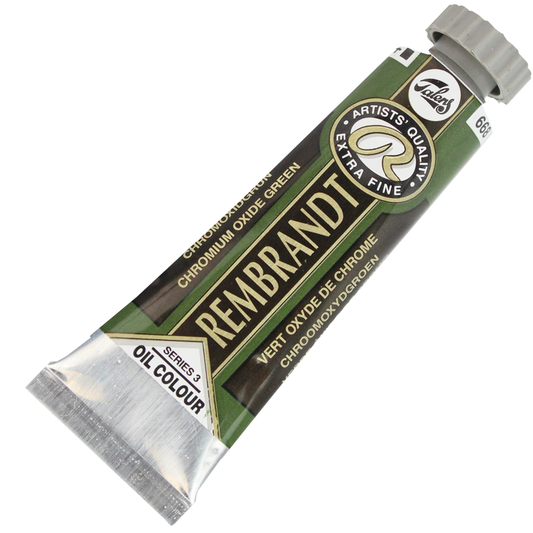 Tinta Óleo Rembrandt 15ml 668 Chromium Ox. Green - Série 3