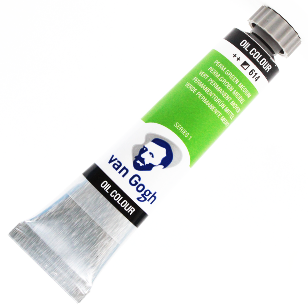 Tinta Óleo Van Gogh 20ml 614 Permanent Green Medium