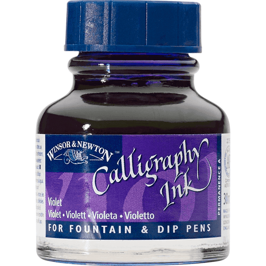 Tinta Para Caligrafia Winsor & Newton 30ml Violet