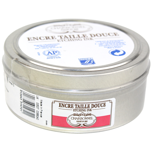 Tinta Para Gravura em Metal Charbonnel Óleo Carmine 200ml